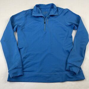 Sugoi 1/4 Zip Cycling Pullover Women’s M Running Stretch Fleece Lined Zip Pocket